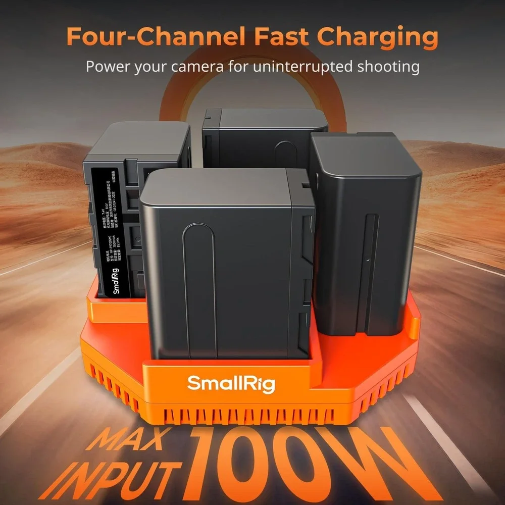 SMALLRIG channel battery